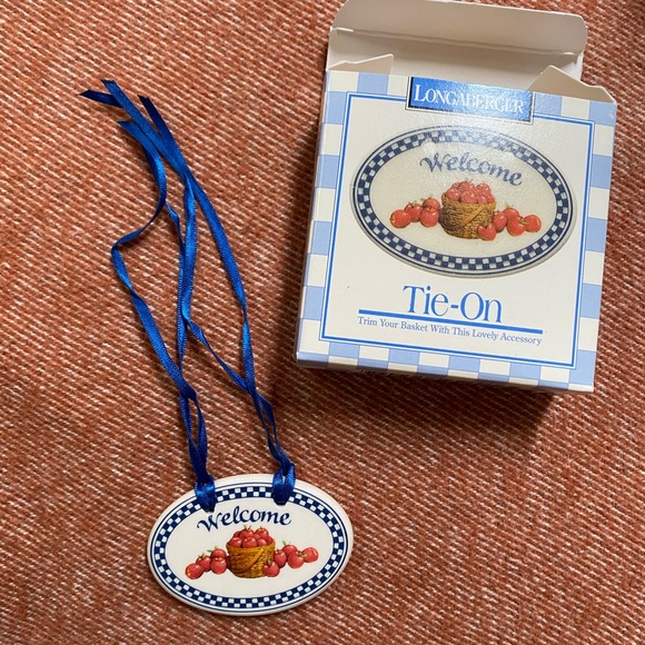 Other - SOLD. Longaberger basket tie on.